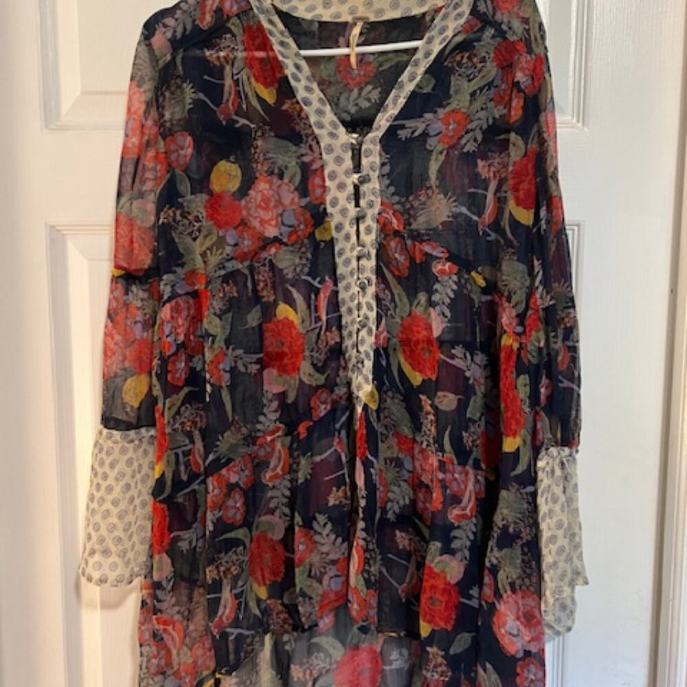 Free People Thunder Canyon Tunic sz small - Picture 8 of 9